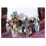 various figurines 6pc
