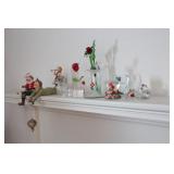 Figurines on mantle