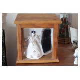 Queen Figurine in showcase