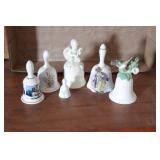 porcelain and ceramic bells