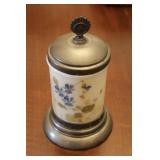 China Piece w/ Silver Base & Stand