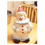 Clown cookie jar