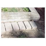 approx. 60 rectangular paver bricks