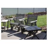 6pc. wood patio furniture