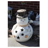 Snowman Chiminea