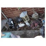 Fairy Gazebo, Raccoons, Doves, etc.