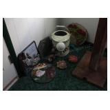 Watering can & decorative stones