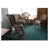 Wicker Patio Set (5pc)