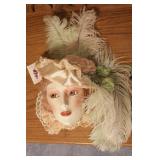 Clay Art Mask Wall Hanging