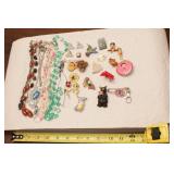 Necklaces & Pins (costume jewelry)