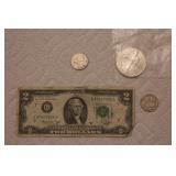 2000 Am Silver Eagle 1oz, 1914 Shilling, etc.