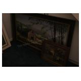 2 paintings Janet Heintz & Miki
