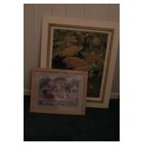 2 Prints: Botke & Barbara Mock