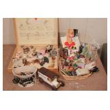 Delivery truck bank, magnets & trinkets