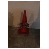 4 construction pylons
