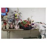 Silk Flowers lot