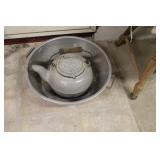Tea pot & bowl