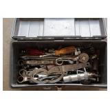 Plastic Tool Box w/ Tools