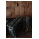 Ammo Box & Eveready Flashlight