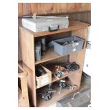 4 Tier Wood Shelf - Contents Not Included