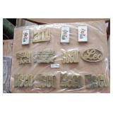 12 Belt Buckles (Billy Joel, Leo, Candy, etc.)