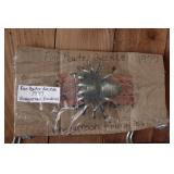 Pewter Terantula Belt Buckle