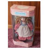 Porcelain Doll in Box Collectible Memories LTD ED