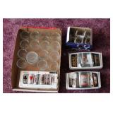 playing card shot glasses, stemware, glasses