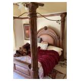Large king-size 4-poster bed