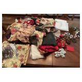 Table linens & napkin rings