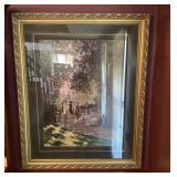 37x45 framed Monet print