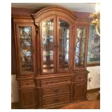 Lighted china cabinet
