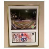 St. Louis Cardinals framed collectible