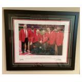 Framed St. Louis Cardinals photo Ltd. Ed.