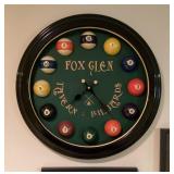 Billiards clock
