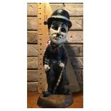 1975 Esco Charlie Chaplin chalkware figure