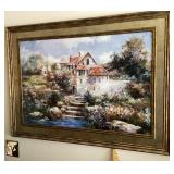 44" x 32ï¿½ framed and signed art