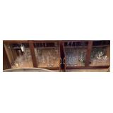 Bar glassware and plasticware
