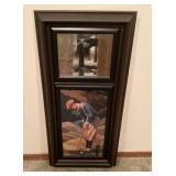 Golf mirror 16x35