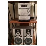 Sony CD player with speakers