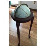 Lightweight floor globe on stand
