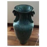 32" pottery floor vase