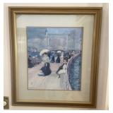 30x34 framed Maurice Prendergast art print