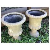 Pair of 32" planter pots