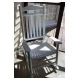 Wooden rocking chair