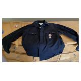 Crazy Cowboy embroidered shirt/jacket size L