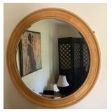 39" round wall mirror