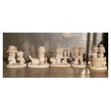5 Precious Moments figures