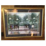 Large framed print "Walk in the Park"