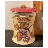 Biscotti jar
